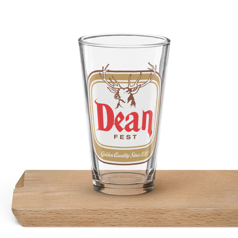 Classic Logo DeanFest Pint Glass